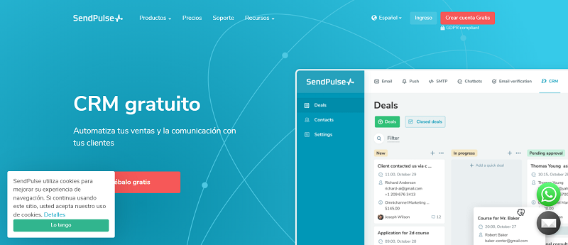 sendpulse : herramienta de email marketing