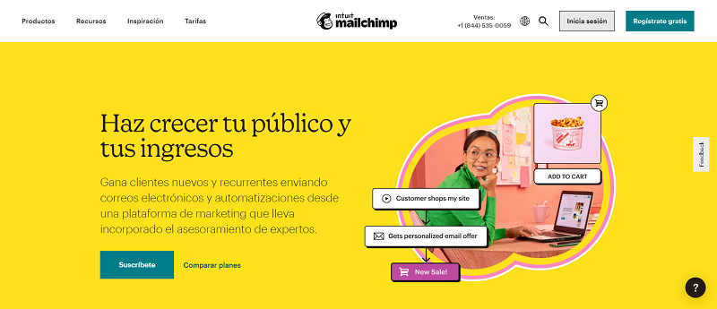 mailchimp : programas gratuitos newsletter
